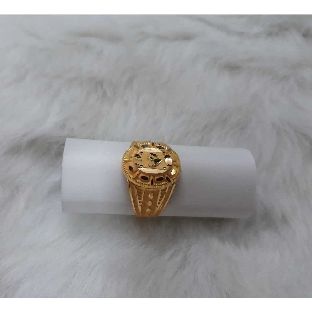 750 Gold Stylish Gents Ring