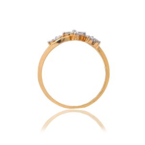 22KT Gold Fancy Diamond Ring
