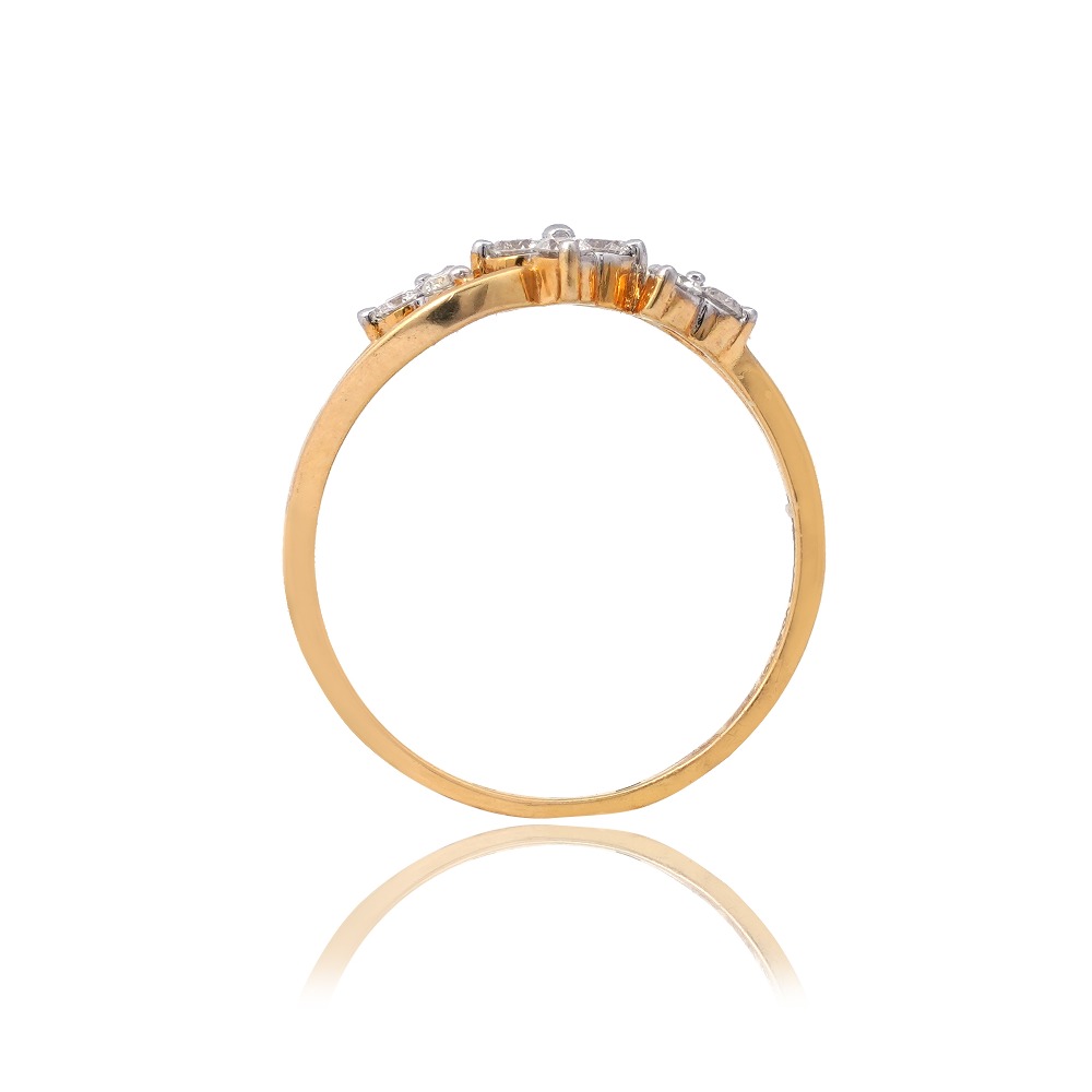 22KT Gold Fancy Diamond Ring - Image 4