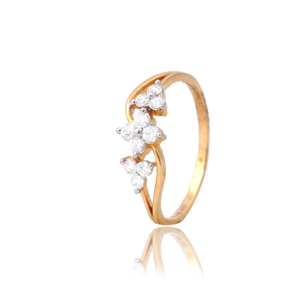 22KT Gold Fancy Diamond Ring - Image 3