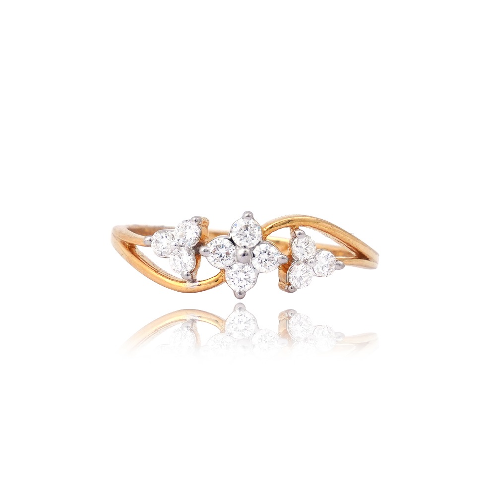 22KT Gold Fancy Diamond Ring