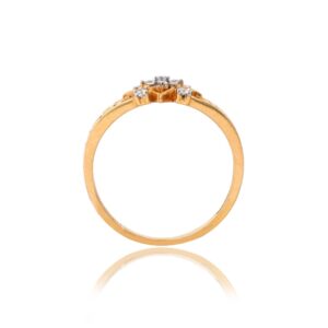 916 Gold Fancy Diamond Ring