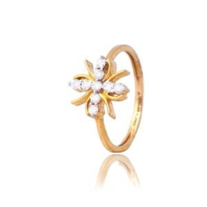 916 Gold Excusive Diamond Ring