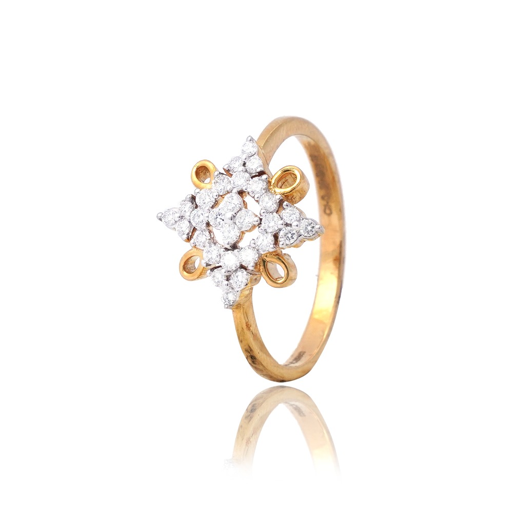 916 gold Elegance Diamond ring - Image 4