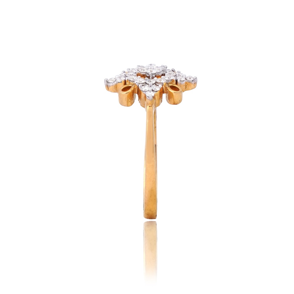916 gold Elegance Diamond ring - Image 2
