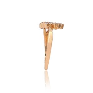 916 Gold Stylish Diamond Ring
