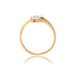 916 Gold Fancy Diamond Ring