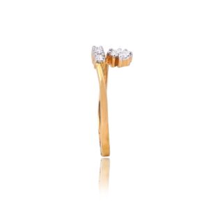 916 Gold Fancy Diamond Ring