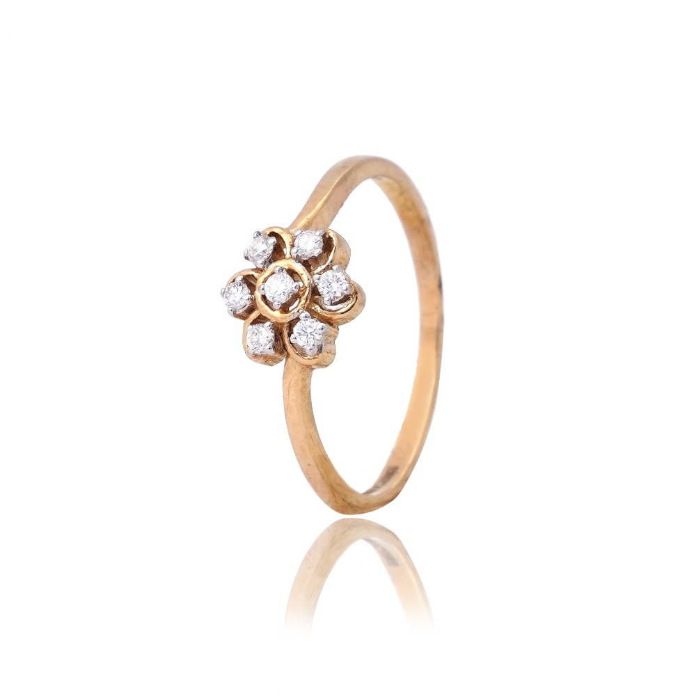 22KT Gold Diamond Ring - Image 4
