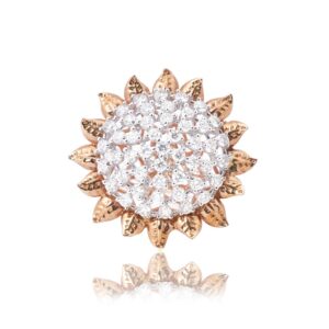 18Kt Rose Gold Diamond Cocktail Ring