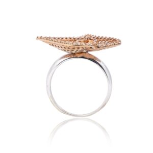 916 Gold Modern Design Diamond Ring