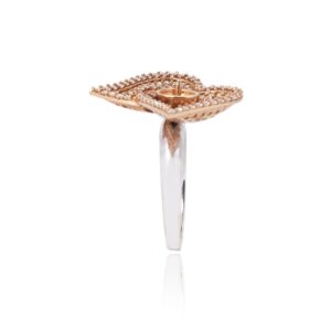 916 Gold Modern Design Diamond Ring