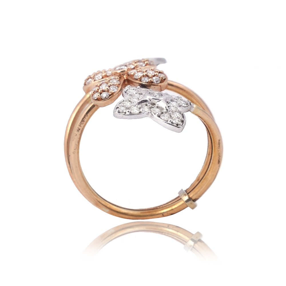 18KT Rose Gold Cocktail Ring - Image 3
