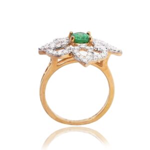 916 Gold New Morden design Diamond Ring