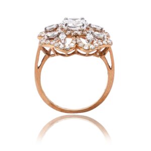 916 Gold Antique Design Diamond Ring