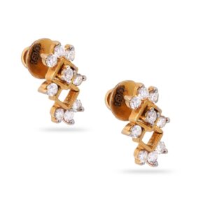 916 Hallmark Gold Diamond Earring