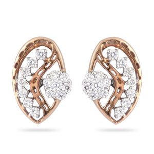 916 gold Hallmark Classis Diamond earring