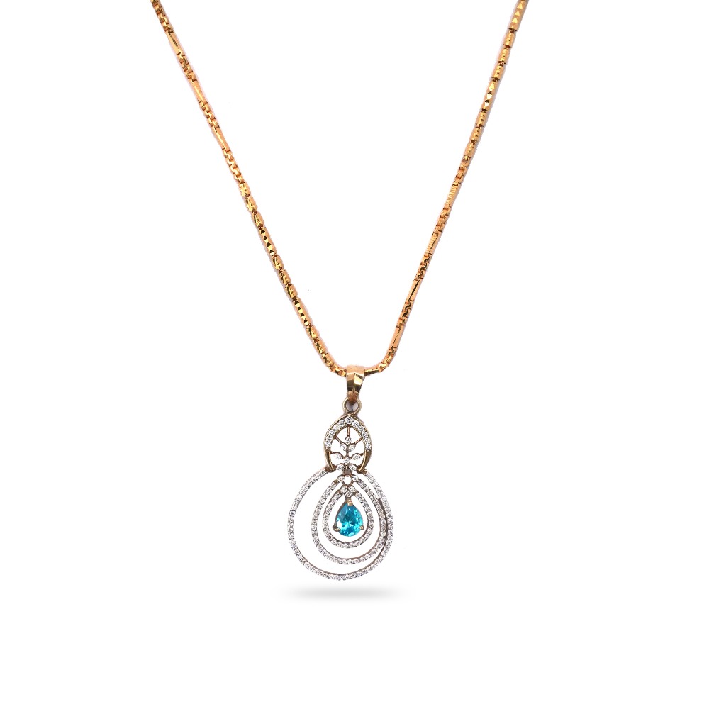 Exclusive Diamond Pendant Set - Image 2