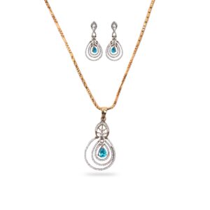 Exclusive Diamond Pendant Set