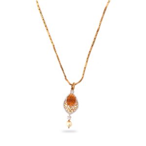 916 Gold Delicate Pendant Set