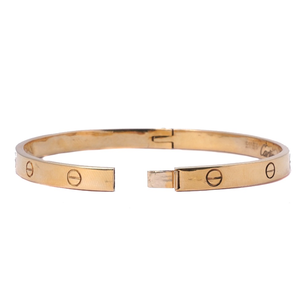 22K Gold Fancy Kada Bracelet - Image 3