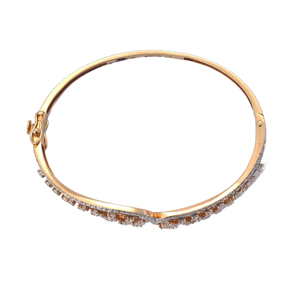 916 Gold Designer Bracelet For Women - Image 5