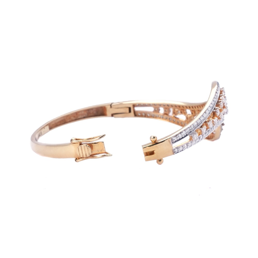 916 Gold Designer Bracelet For Women - Image 4