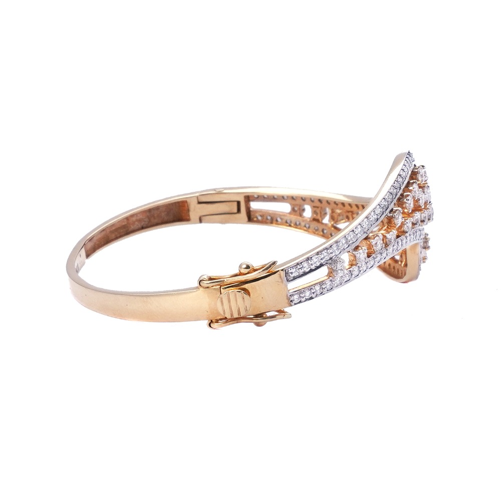 916 Gold Designer Bracelet For Women - Image 3