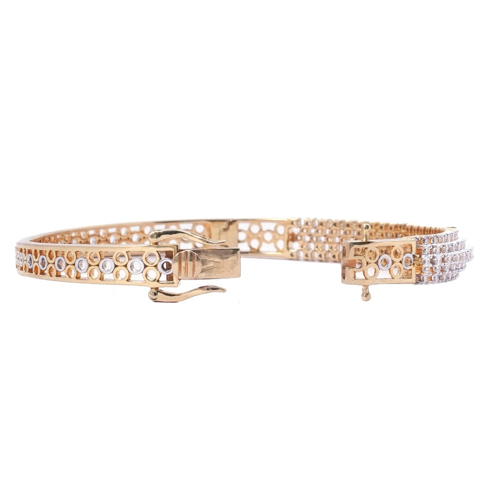 916 Gold Stylish Bracelet - Image 3