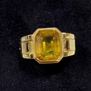 Yellow Sapphire Ring