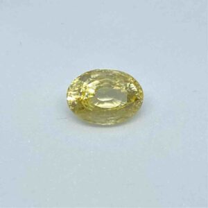 7.16ct oval yellow yellow-sapphire-pukhraj