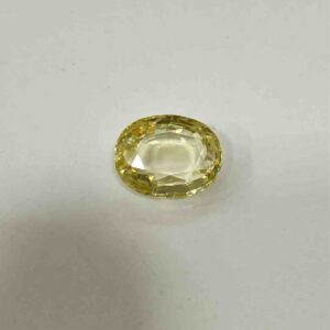 5.10ct oval yellow yellow-sapphire-pukhraj
