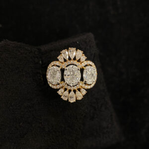 Fancy Solitare Diamond Ring