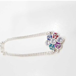 Fancy Silver Rakhi