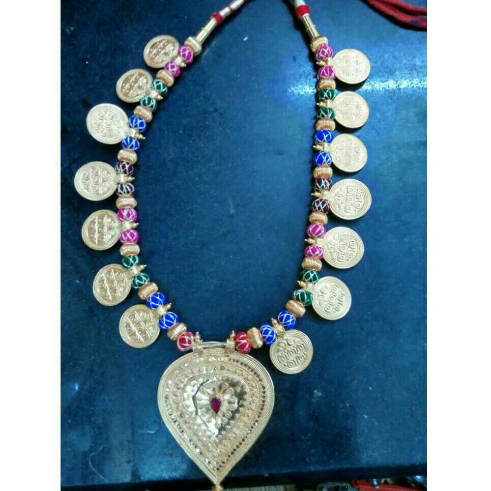 22kt Gold Coin Design Necklace