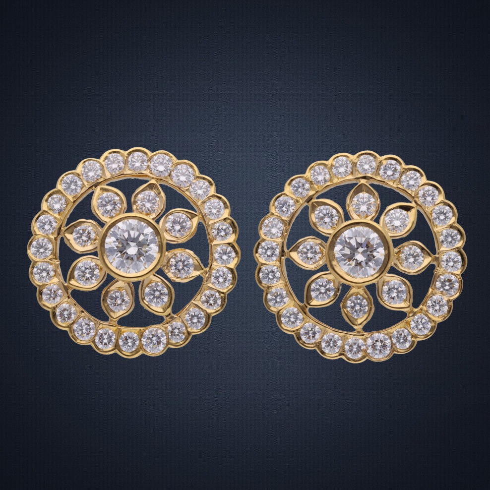 916 Gold attractive Diamond Tops
