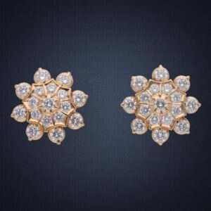 916 gold stylish diamond tops