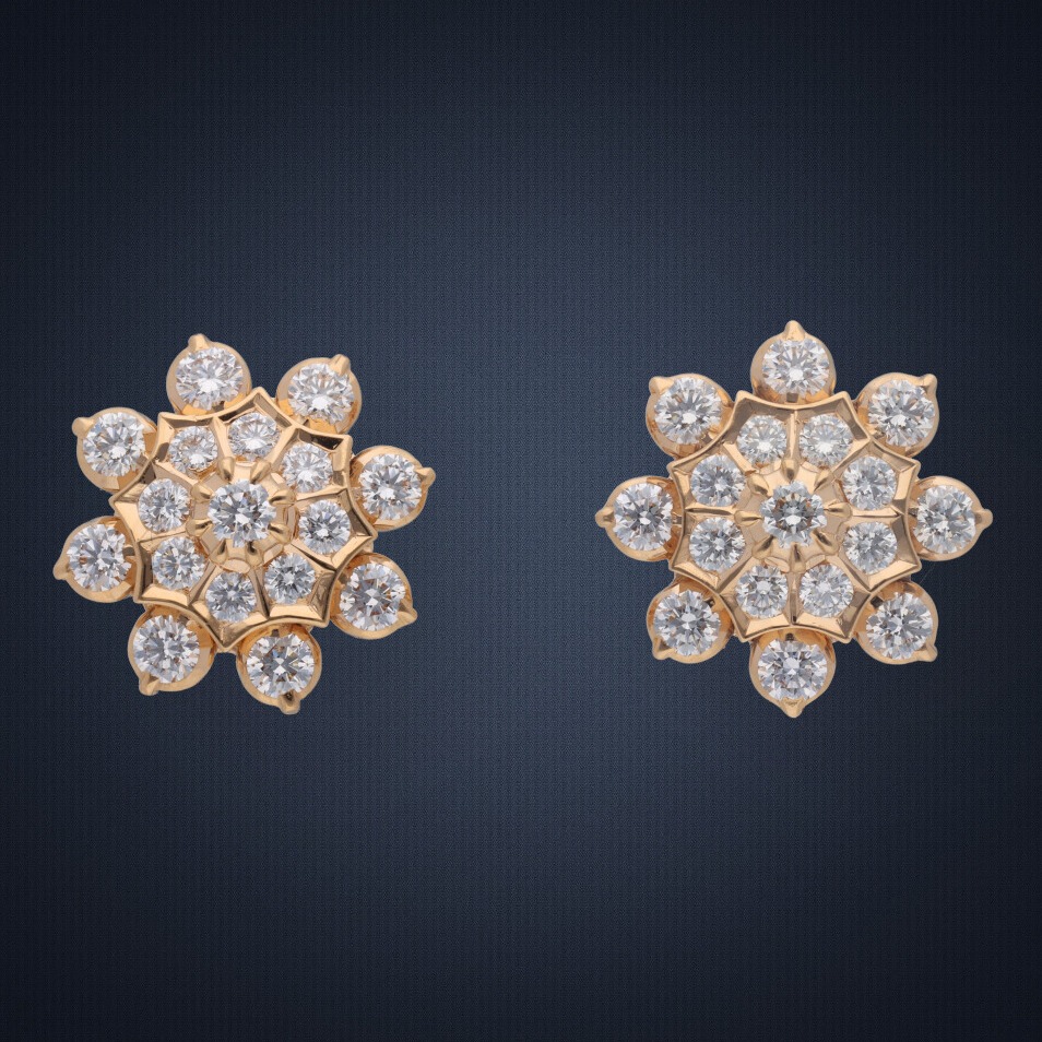 916 gold stylish diamond tops