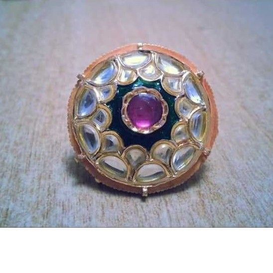 22KT Gold Cocktail Ring
