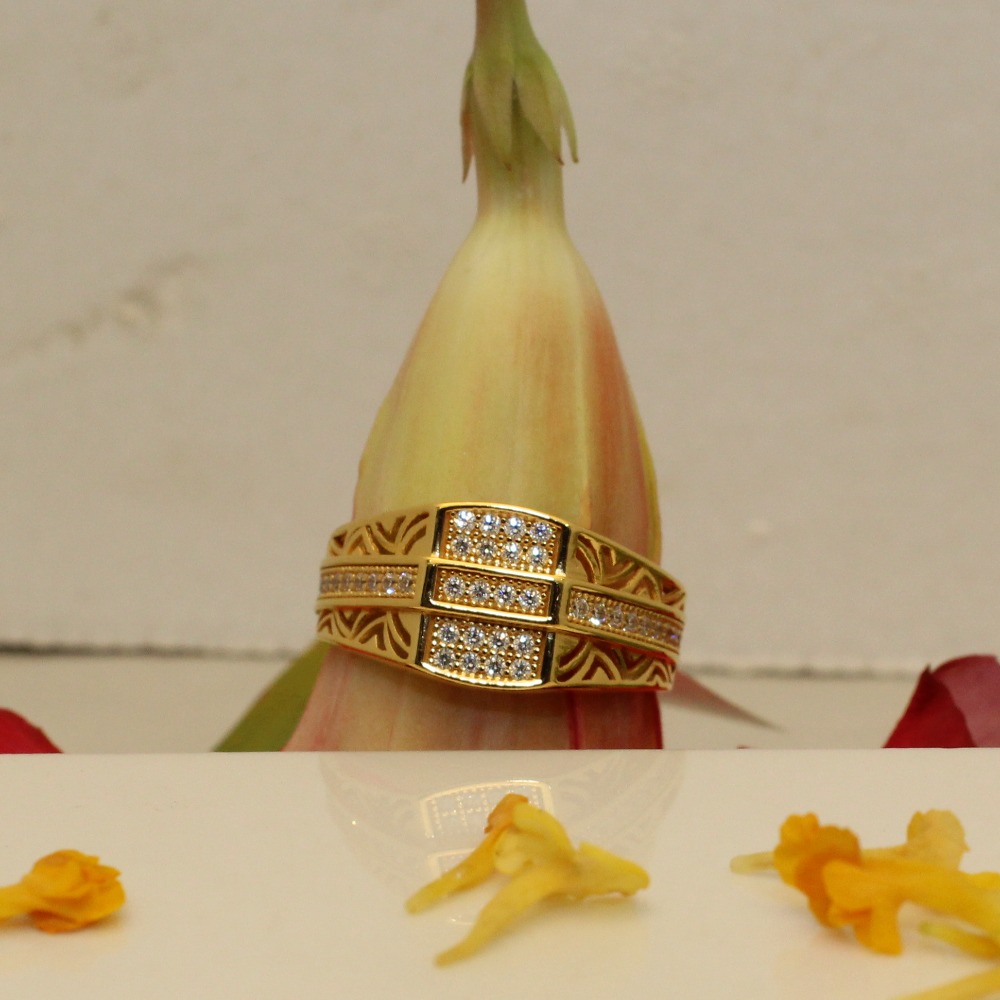 Causal 916 Gold Gents Ring