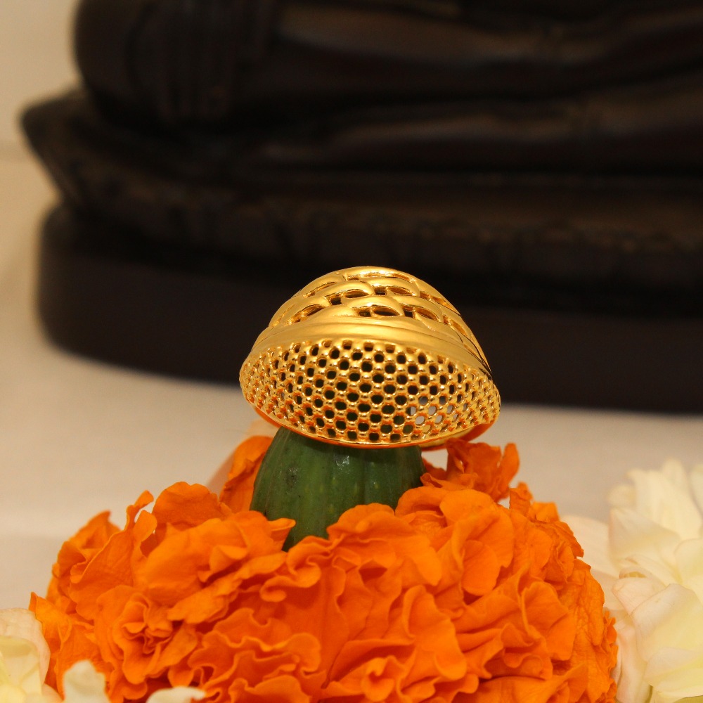 22KT Gold Stylish Ring For Women