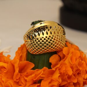 Stylish 22KT Yellow Gold Fancy Ladies Ring