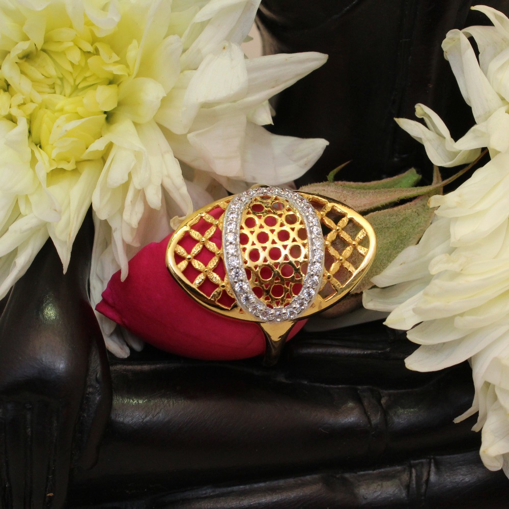22 KT Gold Stone Ring