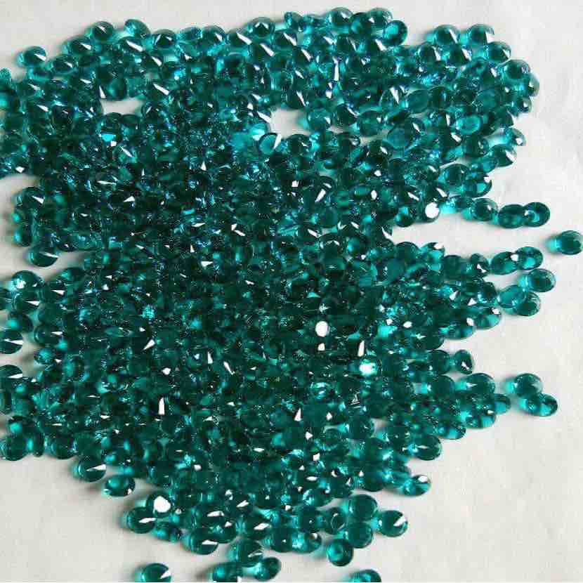1ct round london-blue cubic-zirconiacz