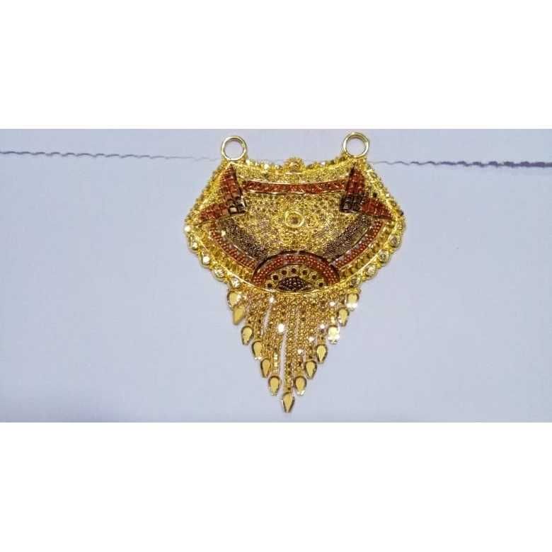 22KT Gold Stylish  Pendant