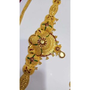 Modern 22KT  Gold Waist Belt For Ladies