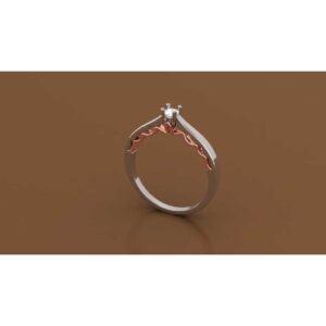 916 Gold Stylish Diamond Ring