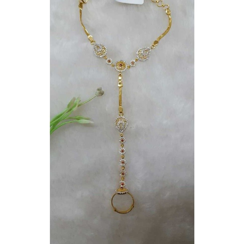 Delicate 916 Gold Pocha For Women