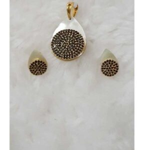 22KT Gold Pendant Set
