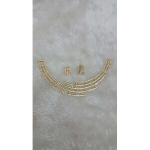 Modern 22Kt Gold Ladies Necklace